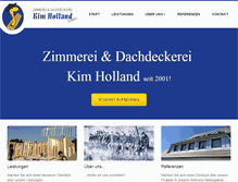 Tablet Screenshot of kim-holland.de